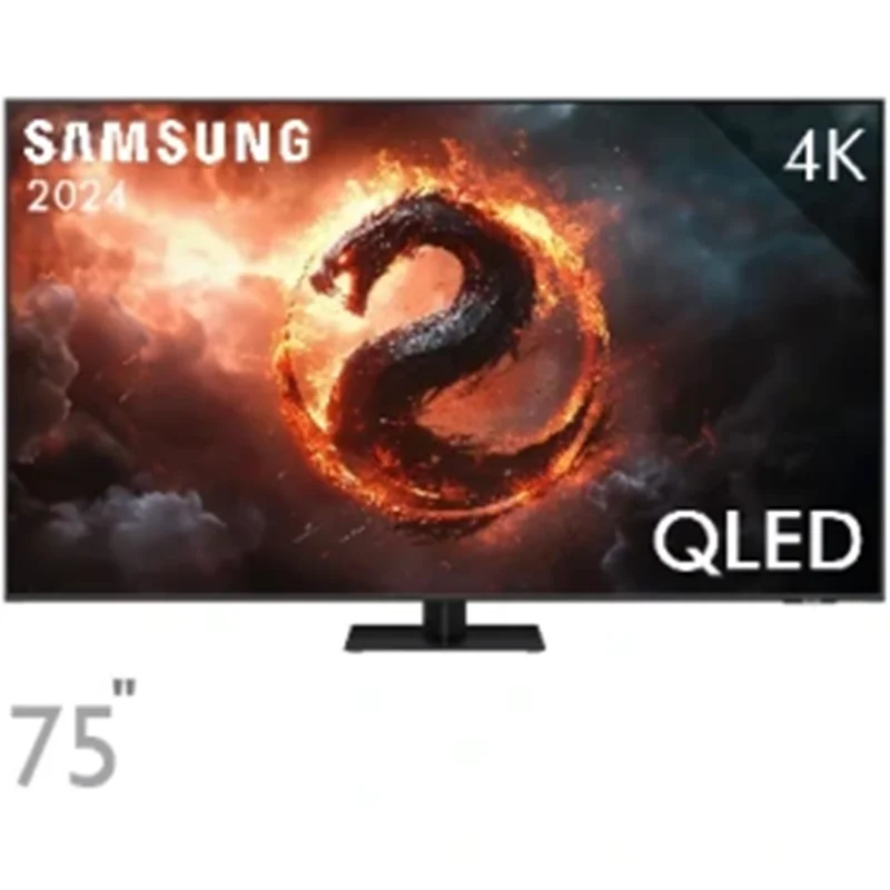 تلویزیون سامسونگ Q70D سایز ۷۵ اینچ کیفیت تصویر Ultra HD 4K نوع صفحه QLED