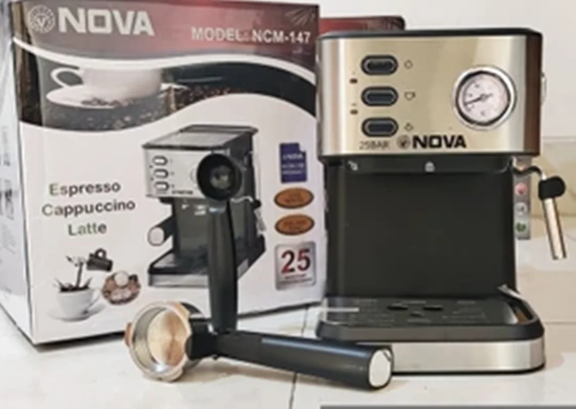 اسپرسو ساز نوا مدل 25 بار2200 وات مدل NCM-147